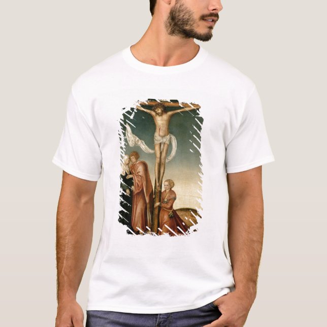 Camiseta La crucifixión (el panel) (Anverso)