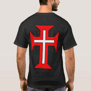 Camiseta La cruz de la Orden Militar de Cristo en la espald