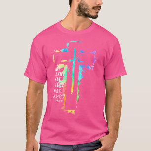Camiseta La cruz de tinte de los dedos Micah 68 Actúa solam