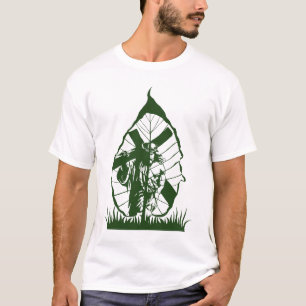 Camiseta La Cruz Verde: Tributo de la Naturaleza a Jesús