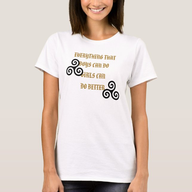 Camiseta La cuadrilla del chica (Anverso)