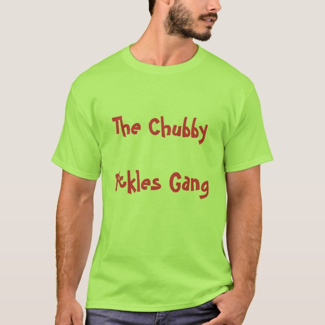 Camiseta La cuadrilla rechoncha de las salmueras (Anverso)
