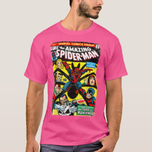Camiseta La cubierta de la historieta de Spider