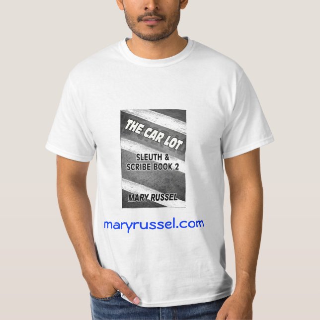 Camiseta la cubierta de libro de la porción del coche (Anverso)