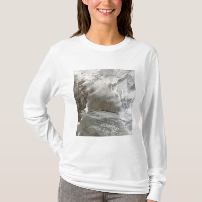 Camiseta La cubierta de nieve rodea a Bo Hai (Anverso)