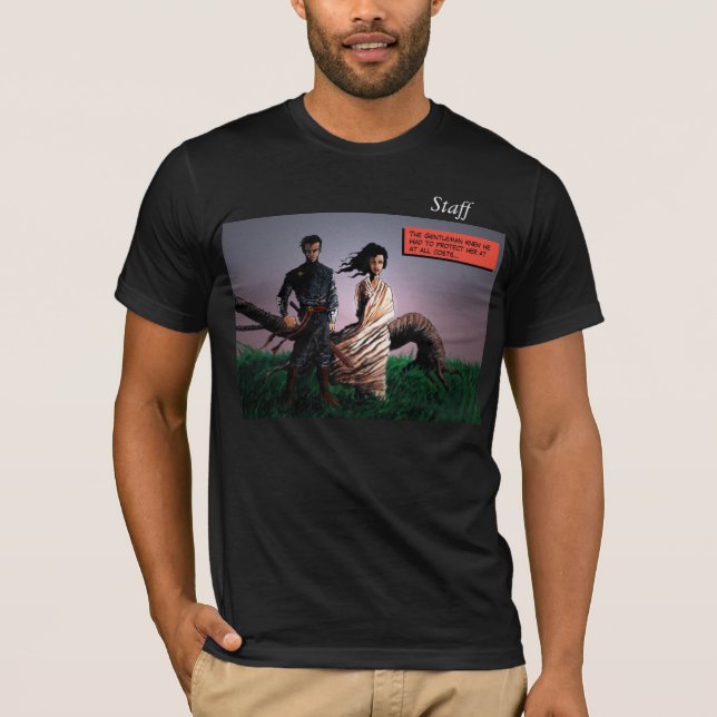 Camiseta La cuchilla LE 3 del caballero (Anverso)