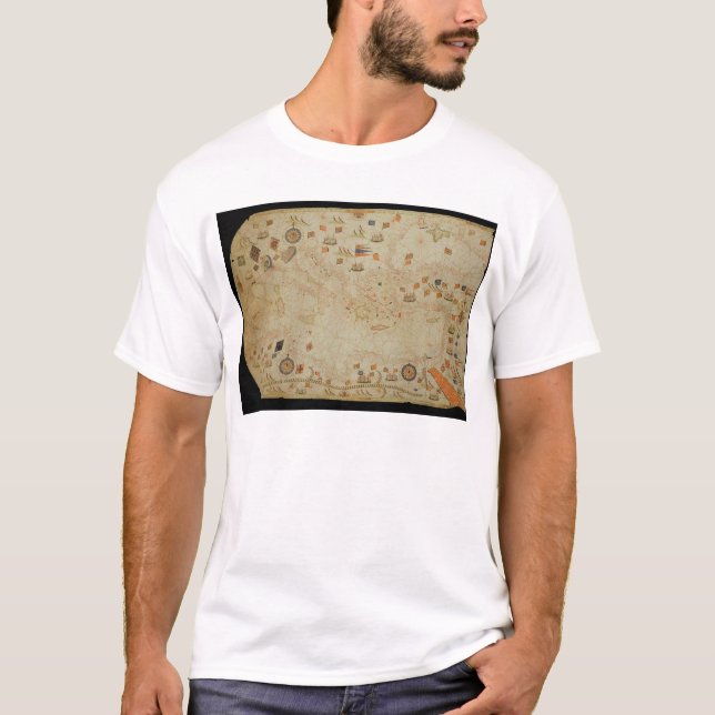 Camiseta La cuenca mediterránea entera (Anverso)