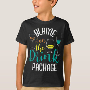 Camiseta La Culpa En El Paquete De Bebidas Cruizando Lover 
