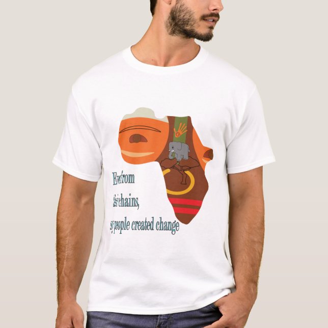 Camiseta La cultura afroamericana (Anverso)