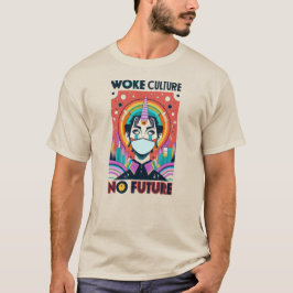 Camiseta La cultura de despertar no hay futuro #1