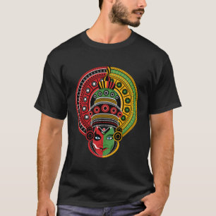 Camiseta La Cultura De Kerala Las Dos Caras Del Theyyam Y K