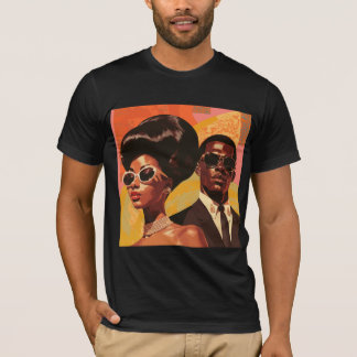 Camiseta La cultura negra de los años 1960 revivió: el arte