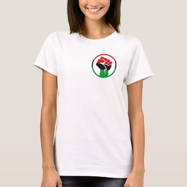 Camiseta La cultura negra importa (Anverso)