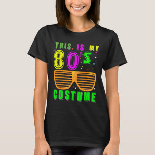 Camiseta La cultura retro de la moda de los años 80: Disco 