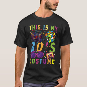 Camiseta La cultura retro de la moda de los años 80: Disco 