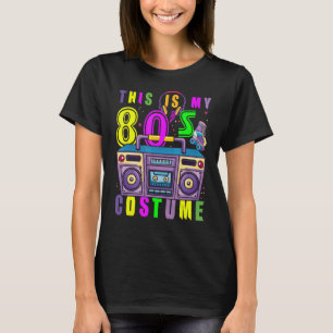 Camiseta La cultura retro de la moda de los años 80: Disco 
