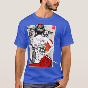 Camiseta La cultura samurai japonesa japonesa japonesa es s