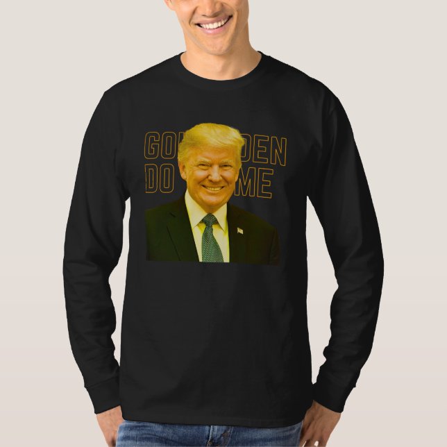 Camiseta La Cúpula dorada favorita de Trump se mueve el pel (Anverso)