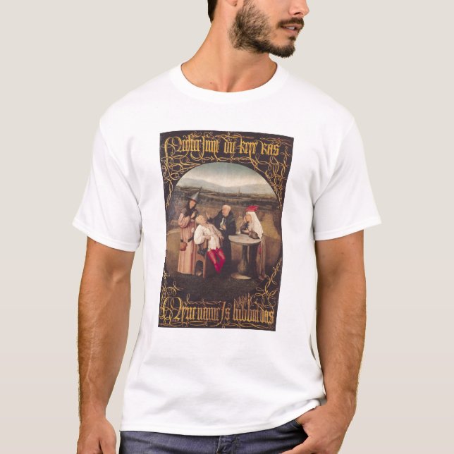 Camiseta La curación de la locura (Anverso)