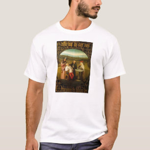 Camiseta La curación de la locura de Hieronymus Bosch