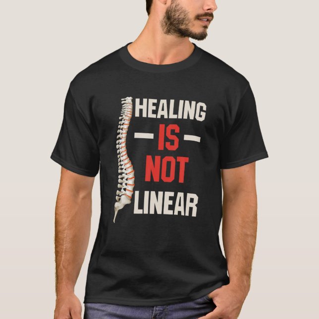 Camiseta La curación del regalo de quiropráctico no es line (Anverso)