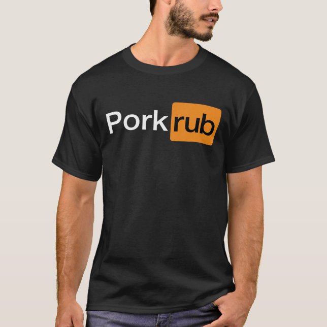 Camiseta La curiosa barbacoa de barbacoa de cerdo (Anverso)