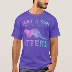 Camiseta La curiosa nutria Chicas que ama a un Chica