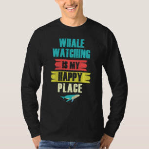 Camiseta La curiosa observación de ballenas de la biología