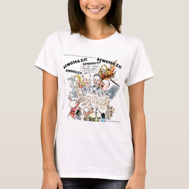 Camiseta La curiosidad de Benghazi Shuffle (Anverso)