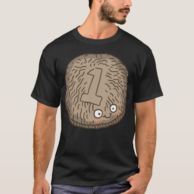 Camiseta La Cuta Del Dólar De Arena. (Anverso)