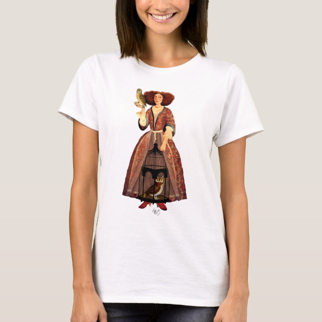 Camiseta La dama de búho (Anverso)