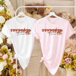 Camiseta La dama de honor del escuadrón de Savannah, la dam
