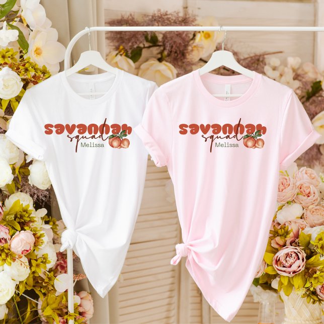 Camiseta La dama de honor del escuadrón de Savannah, la dam (Subido por el creador)