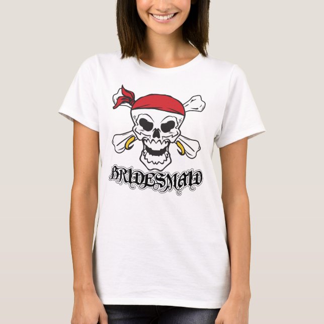 Camiseta La dama de honor pirata (Anverso)