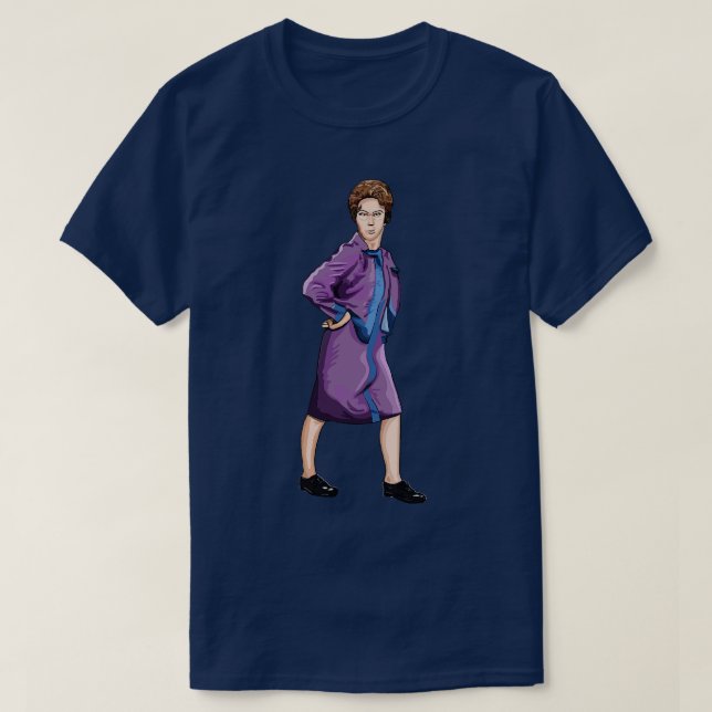 Camiseta La Dama de la Iglesia (Diseño del anverso)