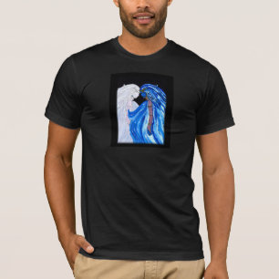 Camiseta La dama de la llama azul