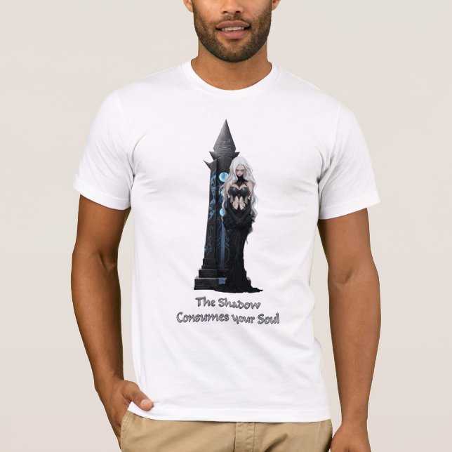 Camiseta La dama de la sombra (Anverso)