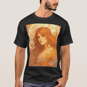 Camiseta La Dama de Oro del Art Nouveau