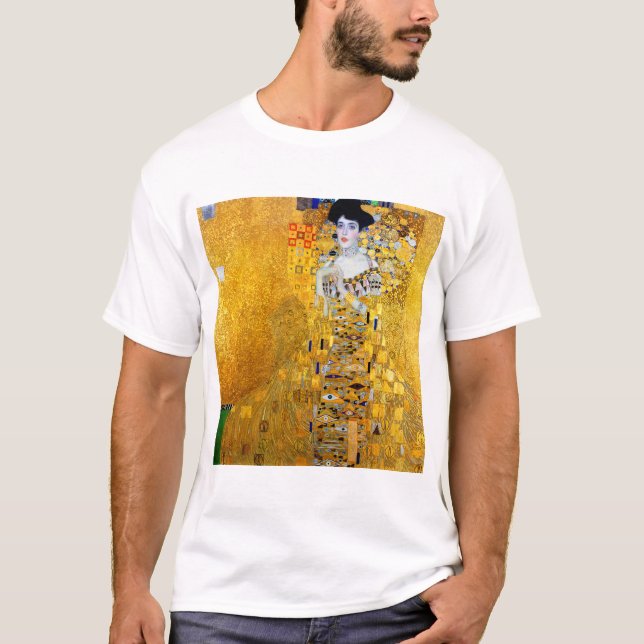 Camiseta La Dama del Oro, Gustav Klimt (Anverso)