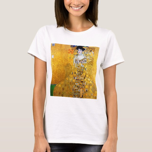 Camiseta La Dama del Oro, Gustav Klimt (Anverso)