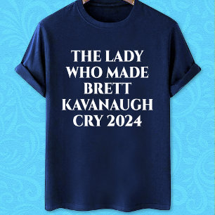 Camiseta La dama que hizo Brett Kavanaugh Cry Harris 2024