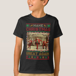 Camiseta La danza de Santa Trump vuelve a hacer grandes a l