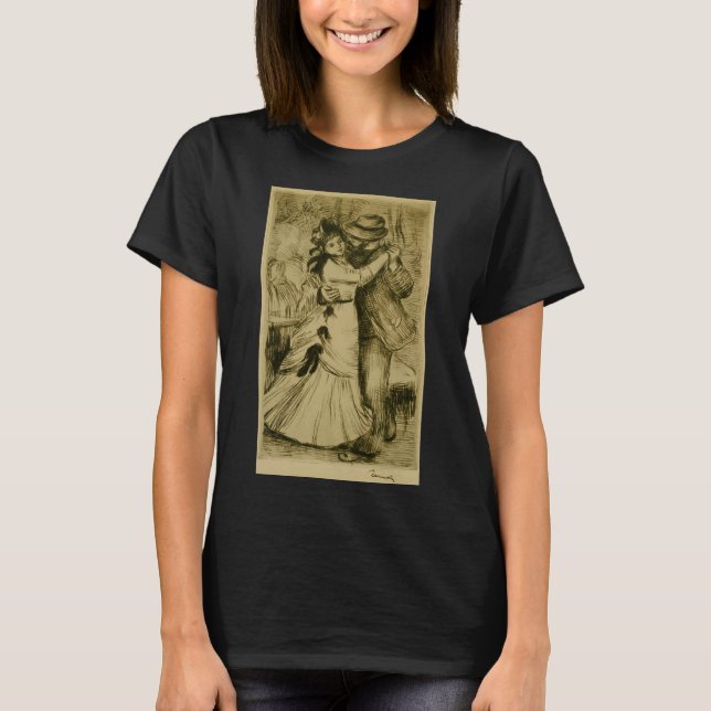 Camiseta La danza en el campo de Pierre Renoir (Anverso)