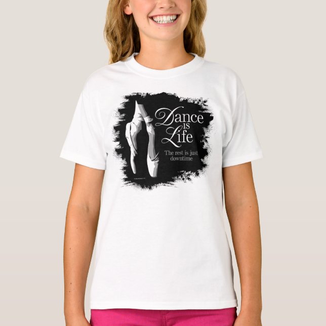 Camiseta La danza es la vida (Anverso)
