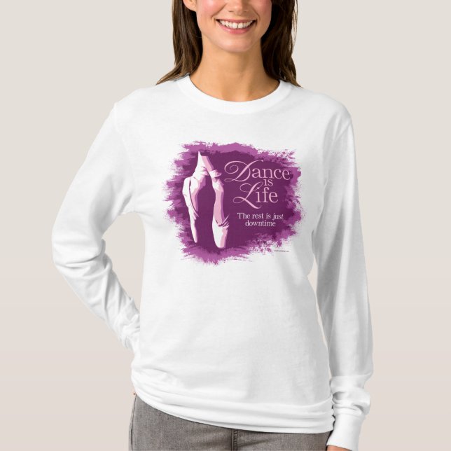 Camiseta La danza es vida (Anverso)