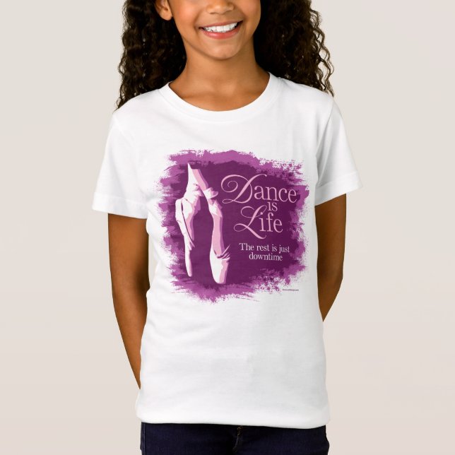 Camiseta La danza es vida (Anverso)