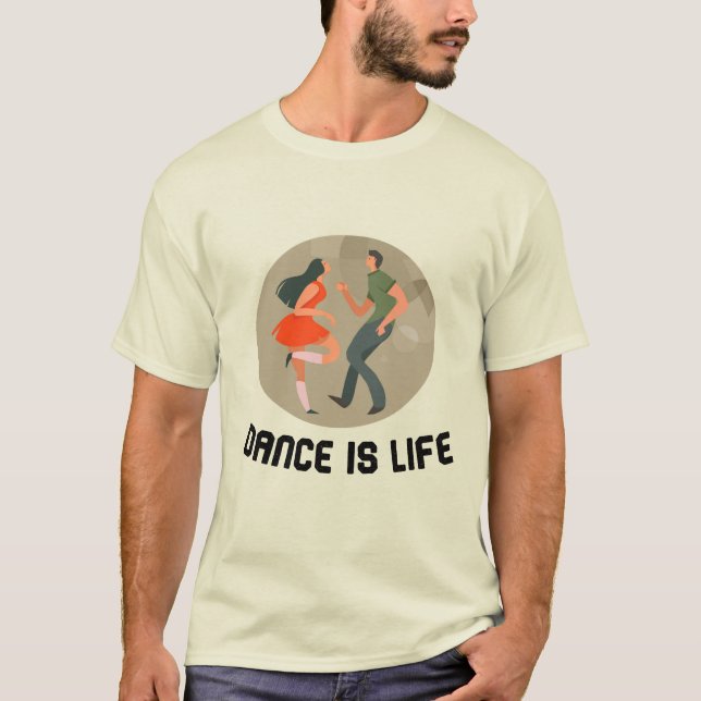 Camiseta la danza es vida (Anverso)