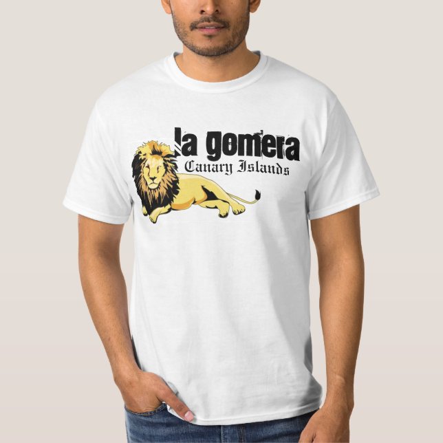Camiseta La de encargo Gomera, islas Canarias de (Anverso)