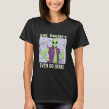 La decepción de la cara Alien T Shirt
