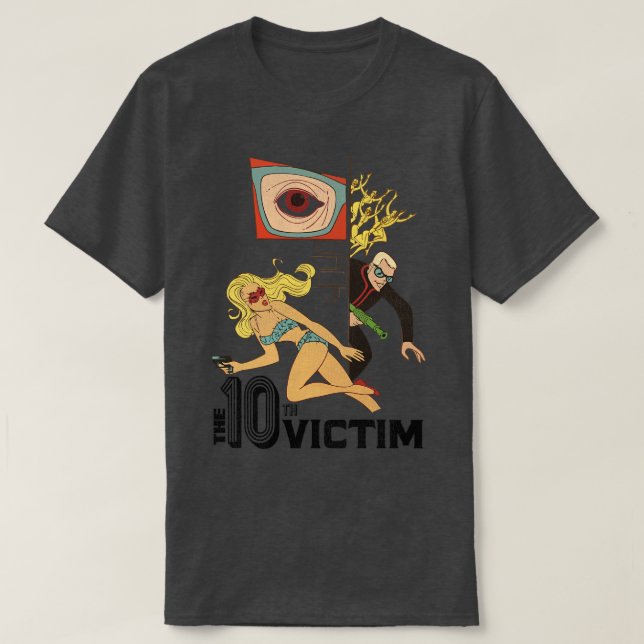Camiseta La décima víctima (Diseño del anverso)